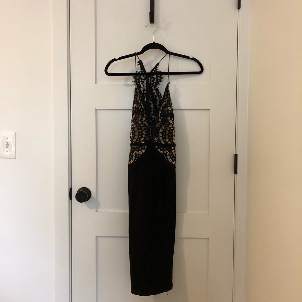 Luxxel black and lace dress